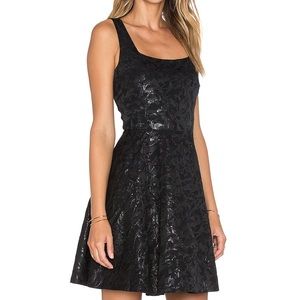 DVF fit and flare dress